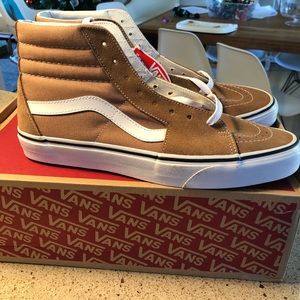 Vans SK8-Hi Tiger’s Eye/White Sneaker